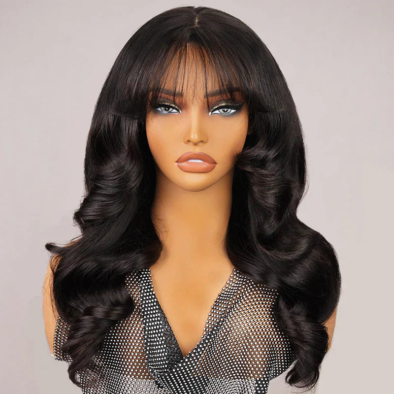 6x5 Glueless Wig with Bangs