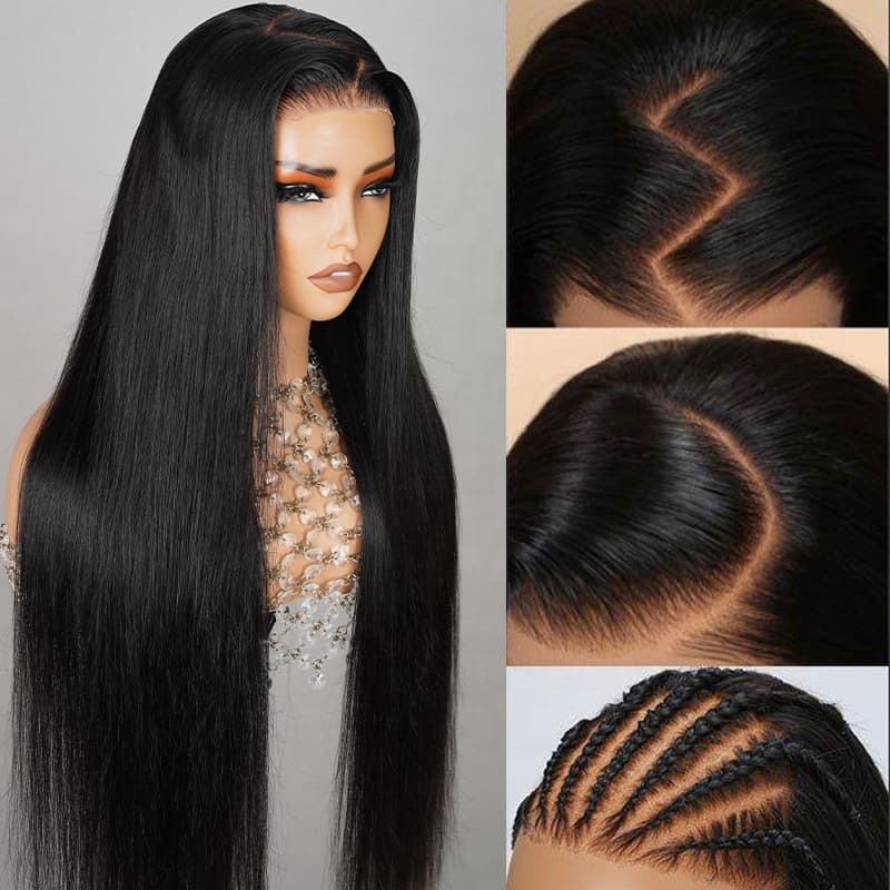 6x5 Pre-cut Glueless Wig - Straight