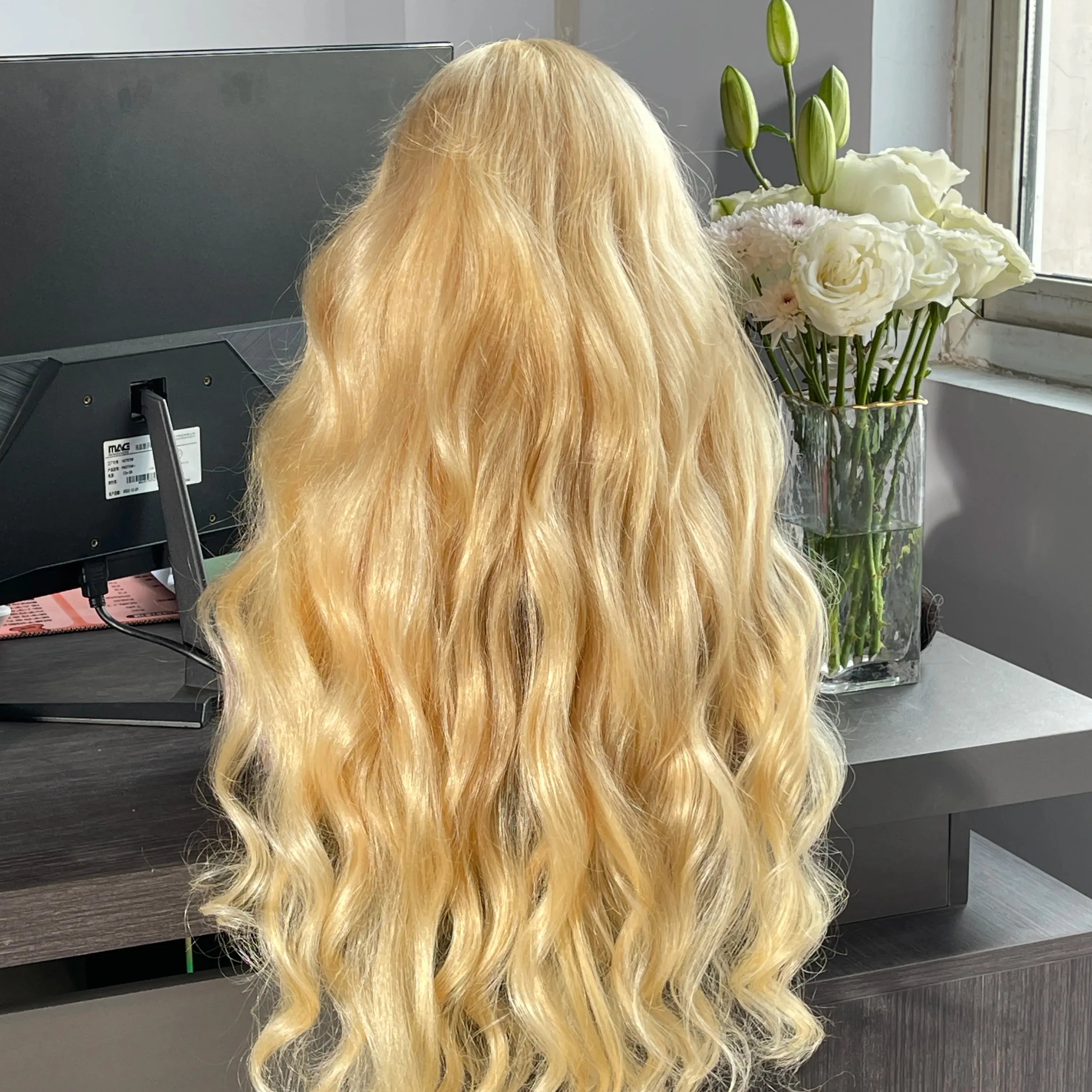 6x5 Glueless Wig - 613 Blonde